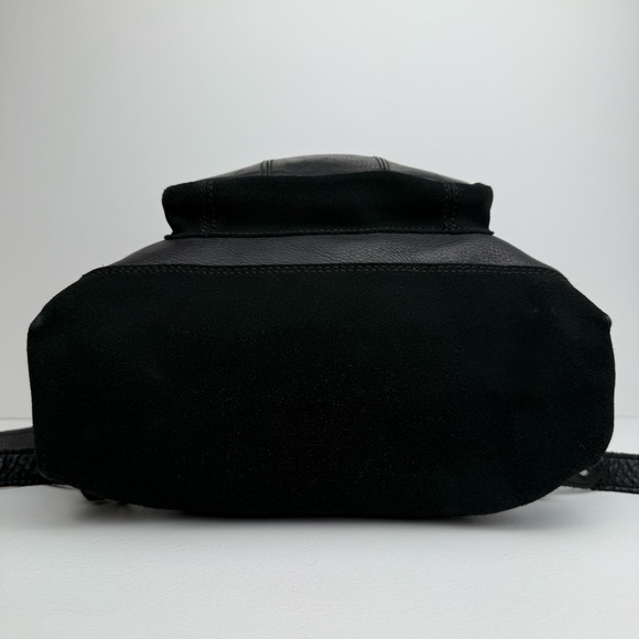 Dr. Martens Harness Backpack Black Leather Slouch Bag